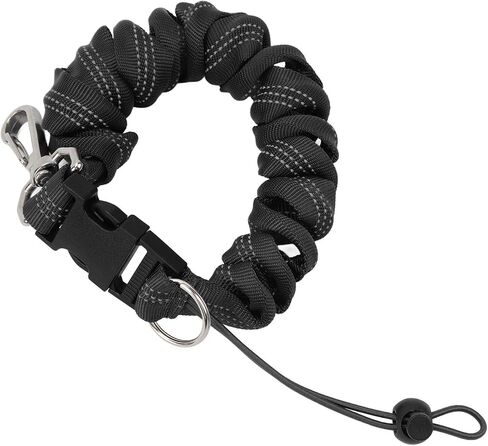 Tbest Diving Coil Lanyard,Diving Camera Lanyard Stainless Steel Spring Coiled Lanyard in Saudi Arabia
