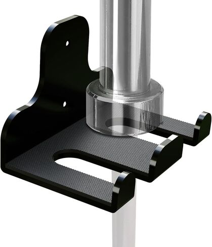 Fitarc Barbell Wall Mounted Barbell Hanger for 33mm Bar，Olympic Barbell Holder,Hanging Barbell Rack for Home Gym,Free Weight Racks,Home & Gym Bar Wall Rack to Saving Space in Kuwait