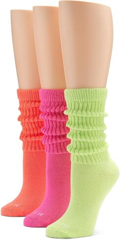 HUE Women's Slouch Socks 3 Pair Pack in Saudi Arabia