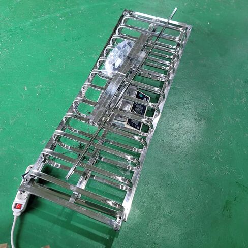 رف صينية الخبز التجارية، 12 طبقة، 24 × 16 بوصة، مع عجلات الفرامل in Saudi Arabia