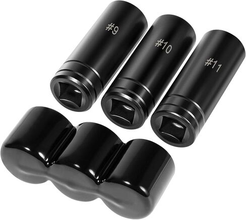 3 قطعة 70940 الحنفية مجموعة مقابس 1/2 "محرك ل كسور MCTI القياسية الصنبور 5/8" ، 11/16 "، 3/4" حجم الحنفية الكبيرة ، استبدال #70940 in Kuwait