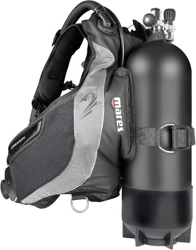 Mares Unisex Dragon SLS Weight System Scuba Diving BCD | Durable Stable Underwater Buoyancy Compensator | High-Lift Capacity, 420 D Cordura, Large Cargo Pockets in Saudi Arabia