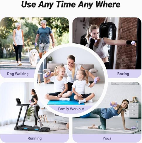 MERACH Weights Dumbbells Set for Women and Beginner, Dumbbells Set of 2 with Ergonomic Design, Neoprene, 3/4/5 lb in Saudi Arabia