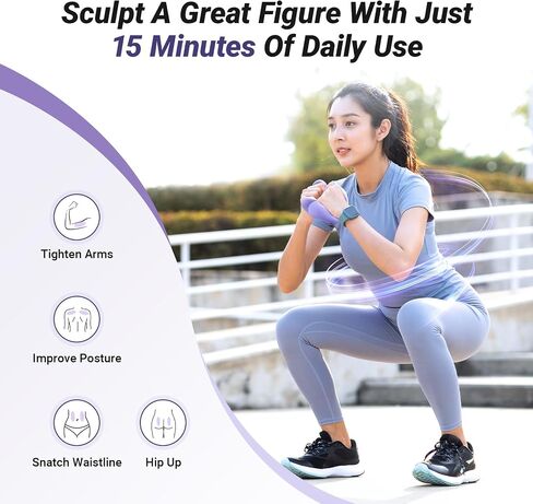 MERACH Weights Dumbbells Set for Women and Beginner, Dumbbells Set of 2 with Ergonomic Design, Neoprene, 3/4/5 lb in Saudi Arabia
