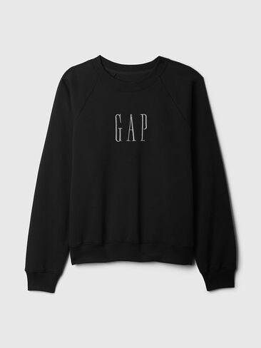 GAP Women's Logo Raglan Crewneck Sweatshirt in Saudi Arabia