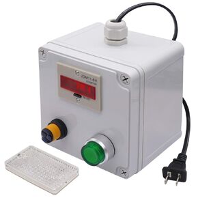 TWTADE/Infrared Wireless Visitor Counter Box 110-220VAC LED Auto Display Digital Counter 0-999999 6 Digits Count Mall People Flow Distance 2m NPN Photoelectric Switch Sensor + Reflector
