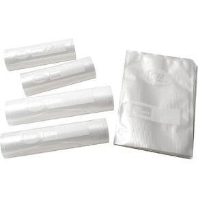 LEM Products MaxVac Combo Pack of Vacuum Sealer Bags and Rolls, Compatible with Major Vacuum Sealer Brands