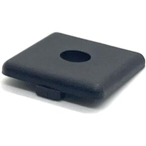 15 Series Fractional 1.5" x 1.5" Black Nylon Square End Cap Compatible with 80/20 Aluminum Extrusion T-Slot Accessories (10 Pack) Sutton Concepts SKU:1301-10