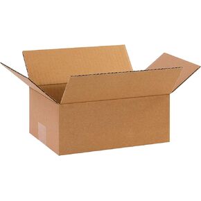 PARTNERS BRAND 10 x 7 x 4 Corrugated Cardboard Boxes, Small 10"L x 7"W x 4"H, Pack of 25 | Shipping, Packaging, Moving, Storage Box for Home or Business, Strong Wholesale Bulk Boxes