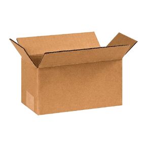 PARTNERS BRAND 12 x 6 x 4 Corrugated Cardboard Boxes, Long 12"L x 6"W x 4"H, Pack of 25 | Shipping, Packaging, Moving, Storage Box for Home or Business, Strong Wholesale Bulk Boxes