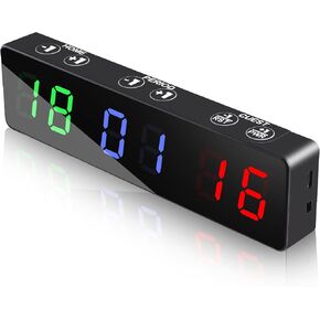 PELLOR Mini Digital Scoreboard, Portable Magnetic Electronic Scoreboard Built in Rechargeable Battery for Indoor&Outdoor Games