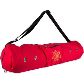 Air Vent Yoga Mat Bag Red Mandala