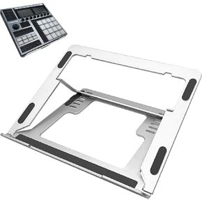Digital Audio Workstation Controllers Stand Adjustable Drum Controller Stand Holder Compatible with NI Maschine Plus MK3 Ableton Push 3(L)