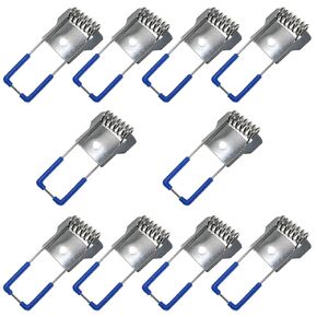 10PCS 50x25mm Blue Downlight Panel Lamp Spring Clip Light Emitting Diode Recessed Lighting Accessories for Ceiling Lamp