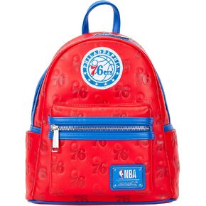 Loungefly NBA: Philidelphia 76ERS Logo Mini-Backpack