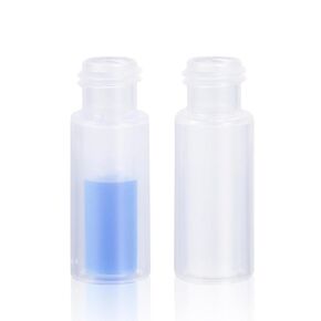 ALWSCI Polypropylene 0.7 ml Short Thread Micro-Vial, 32 x 11.6 mm, Transparent, ND9, 100 pcs/pk