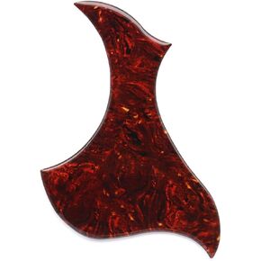 Guitar Pickguard Thickening Self Adhesive Anti-Scratch Pickup Pickguard Scratch Plate Sticker for Folk Acoustic Guitar (Sparrow Pattern)