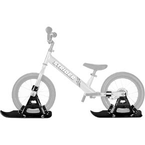 Strider 14x Sport Snow Skis Set - Transform Balance Bike into Sled - Fits Our 14x Balance Bike - for Kids 3 to 6 Years - Tool-Free Assembly