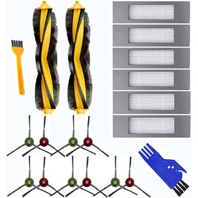 Accessories for DEEBOT OZMO 920/950/T5/T8/T8 AIVI/T8 Max/N7/N8+/N8 Pro/N8 Pro Plus/T9+/N10 Plus/Yeedi Vac 2 Pro/Vac/Vac Max/Vac Station Robot Vacuum Deebot T8 Replacement Parts