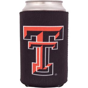 Desert Cactus Texas Tech University Can Insulator Beverage Cooler 1 Pack Foam Beverage Holder TTU Red Raiders (1 Pack Can - Design A)