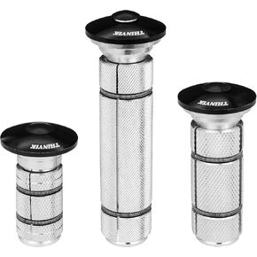 Thinvik Bike Steertube Compression Plug Bicycle Expansion Plug for Headset Expanding Steertube Aluminum Alloy Small Size