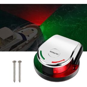 Boats Navigation Lights, Waterproof Boat LED Light 12V, Navigation Lights for Boats, Night Fishing Lights, Red and Green Boat Bow Lights, Deck Lights for Pontoon Boat Yacht Fishing Kayak