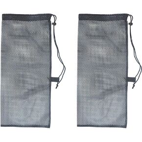 gofidin 2Pcs Mesh Gear Bag for Snorkel Scuba Equipment Swimming Dive Mesh Bags Fast Drying Dive Swimming Storage Mesh Bag Scuba Snorkel Gear Goggles Handbag