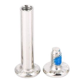 Keenso 10Pcs Inline Skate Screws, 31mm 36mm Iron Inline Skating Screws Inline Skate Wheel Screws Fittings Skates Wheel Axles Hardware(36mm)