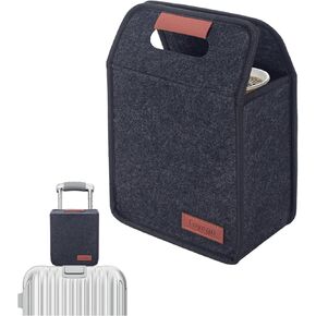 6 Cup Drink Carrier with handle, Reusable Insulated Drink Caddy Drink Holder for Car, Folding Portable Coffee Cup Holder Bag for Travel and Delivery