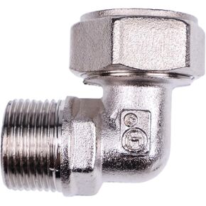 BLUESUNSOLAR 2PCS 90 درجة الكوع المناسب 3/4 "أنابيب × 3/4" ذكر NPT الهواء المضغوط M8088 (2 قطعة)