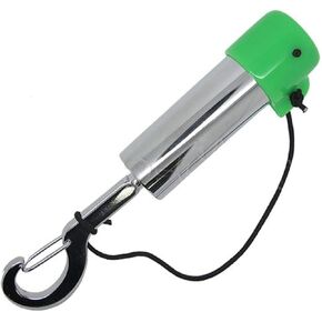 Scuba Choice Diving Safety Rattle Stick Signal Bell with Clip, Green – Compact 4.75" Dive Alert Tool with Noise Cover, Loud Underwater Attention Grabber for Divers