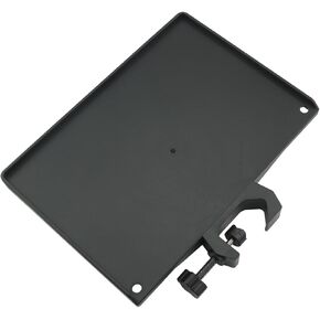 Mic Stand Clamp-On Rack Tray Holder Microphone Stand Plastic Tray for Stage, Live Streaming, Recording, Concert Performance