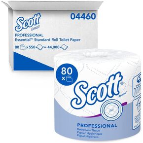 Kimberly-Clark KCC04460 - Scott 2ply Standard Roll Bath Tissue