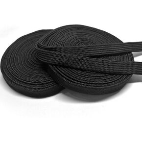 26ft Black Synthetic Silk ito sageo Sword tsuka Handle for Japanese Samurai wakizashi Tanto Katana Sword (Black Synthetic Silk)