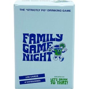 Island Dogs Let's Drink to That - Family Game Night - The Strictly PG Drinking Card Game - 100 Cards - Great for a Family Reunion - Fun Alternative to Board Games