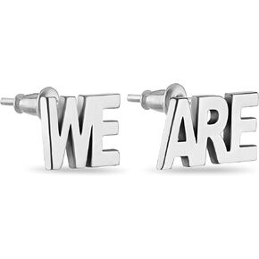 Stone Armory Penn State Earrings - Penn State Earrings WE ARE - Hypoallergenic for Sensitive Ears - Penn State Gifts for Women