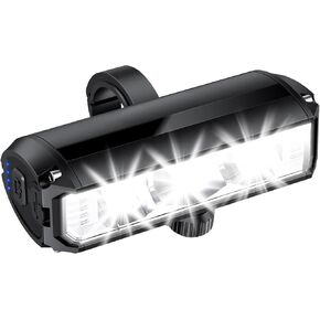 Super Bright LED Bike Light for Night Riding, 2000 Lumens USB Rechargeable Bicycle Light, Bike Headlight for Adult Kids, Road/Mountain Bike Front Light Cycling Commuting, Waterproof, 4 Light Modes