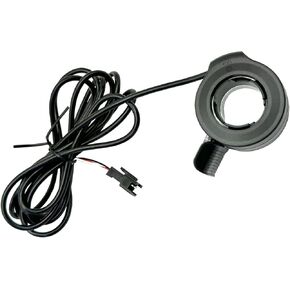 E-Bike Thumb Throttle wuxing 130X, 24V 36V 48V 60V 72V Right/Left Hand SM Connector, E Bike Speed Control for Electric Bicycle Scooter Accessories
