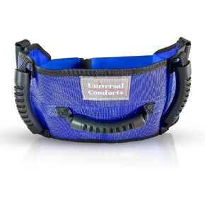 Gait Belt with Handles for Seniors - Adjustable Gait Belts for Seniors & Transfer Belt for Elderly and Disabled - Durable Lift Belt for Elderly Adults with One-Click Buckle