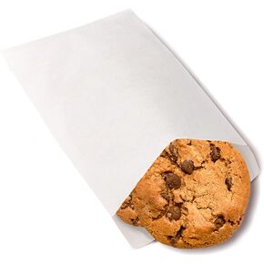 Wax Paper Bags, 100 Pcs Glassine Bags 4x6 Inches Paper Treat Cookie Bags Semi-Transparent Cookie Sleeves