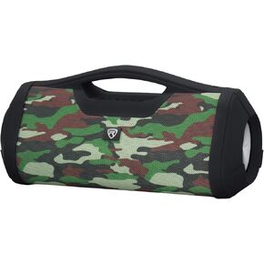 Rockville RPB-XL Loud Portable Bluetooth Speaker Boombox USB/Powerbank/SD/Aux With Wireless Linking and 24 Hour Battery Life, Black