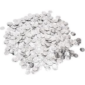 Belly Dance Costume Coins, Exquisite Dancing Disc for DIY Costume(Silver (Bird Coin))