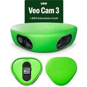 Veo Cam 3 – 4K Sports Camera with AI Auto-Tracking, Portable Design, Long Battery Life, and Cloud Storage – Includes $300 Subscription Credit – Perfect for Coaches, Teams, and Sports Enthusiasts