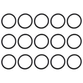 Round Rubber Motor Belt, 15Pcs Round Rubber Motor Belt, Nitrile Rubber Low Noise Elastic O Rings 5mm Diameter for Mechanical, Round Rubber Motor Belt (5405-0005-0214)