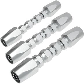 1PCS Reusable Hydraulic Hose Field Repair Kit 1/4 '' for Hydraulic Hose Crimper Fittings Size #04