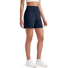 G4Free Women's Athletic Shorts High Waisted Running Yoga Shorts Summer Casual Burmuda Shorts with Pockets