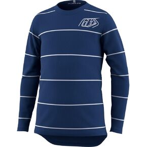 Troy Lee Designs Youth Flowline Revert True Blue LS Jersey size Small