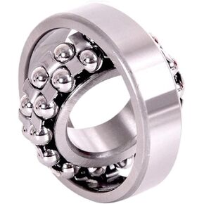 Ball Bearings,1pcs 1204 1205 Double Row Self-aligning Ball Bearing(1204 20x47x14mm)