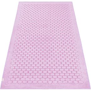 agoy Gecko Touch - Next-Gen Microfiber Yoga Towel - Double-Sided Silicone Non-Slip Grip – Ideal for Hot Yoga - Ultra Absorbent, Easy to Wash, Travel-Friendly - 30% Recycled Material - Free Wet Bag