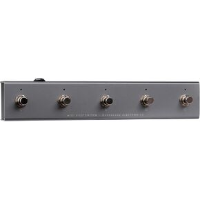 Darkglass MIDI Footswitch w/MIDI IN/OUT, USB-C, and 1⁄4" TS Jack Connector